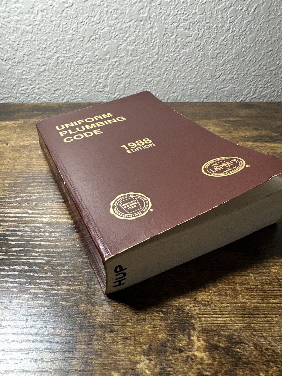 Uniform Plumbing Code 1988 – International Conference of Building Officials