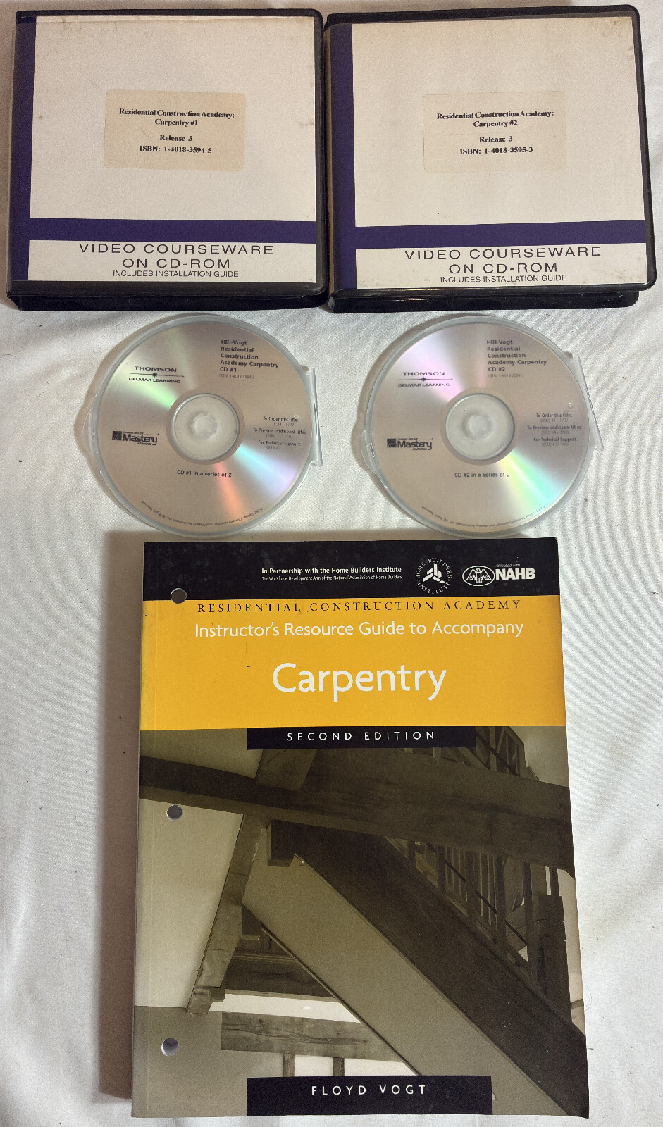 Instructor’s Residential Construction Academy Carpentry VIDEO COURSEWARE CD-ROM