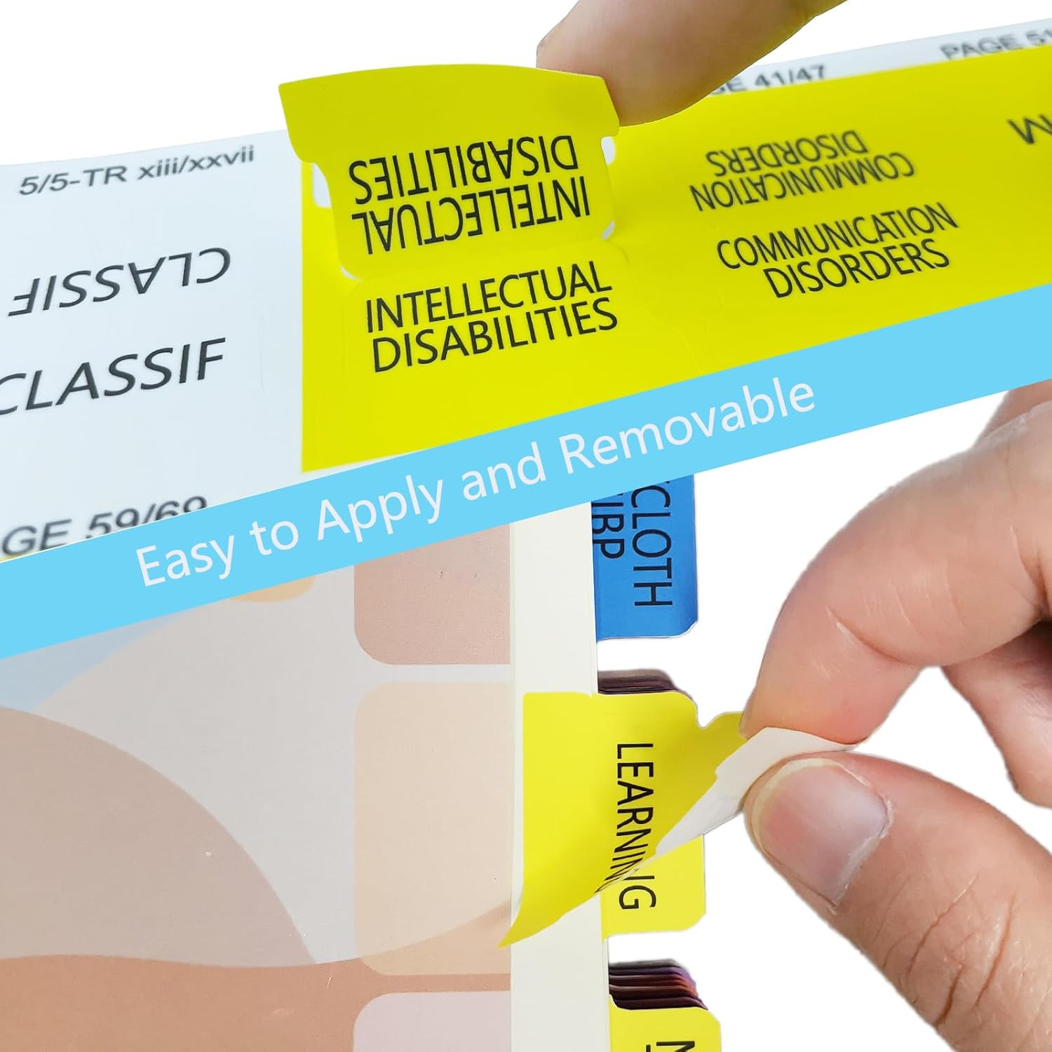 2022 New DSM-5-TR Index Tabs, Color-Coded and Laminated DSM-V TR Tabs, Including