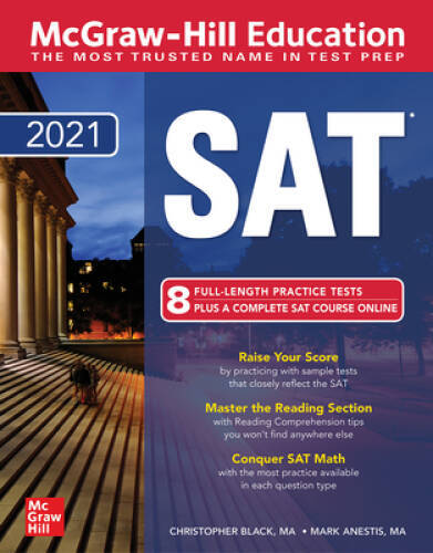 McGraw-Hill Education SAT 2021 – Paperback By Black, Christopher – GOOD