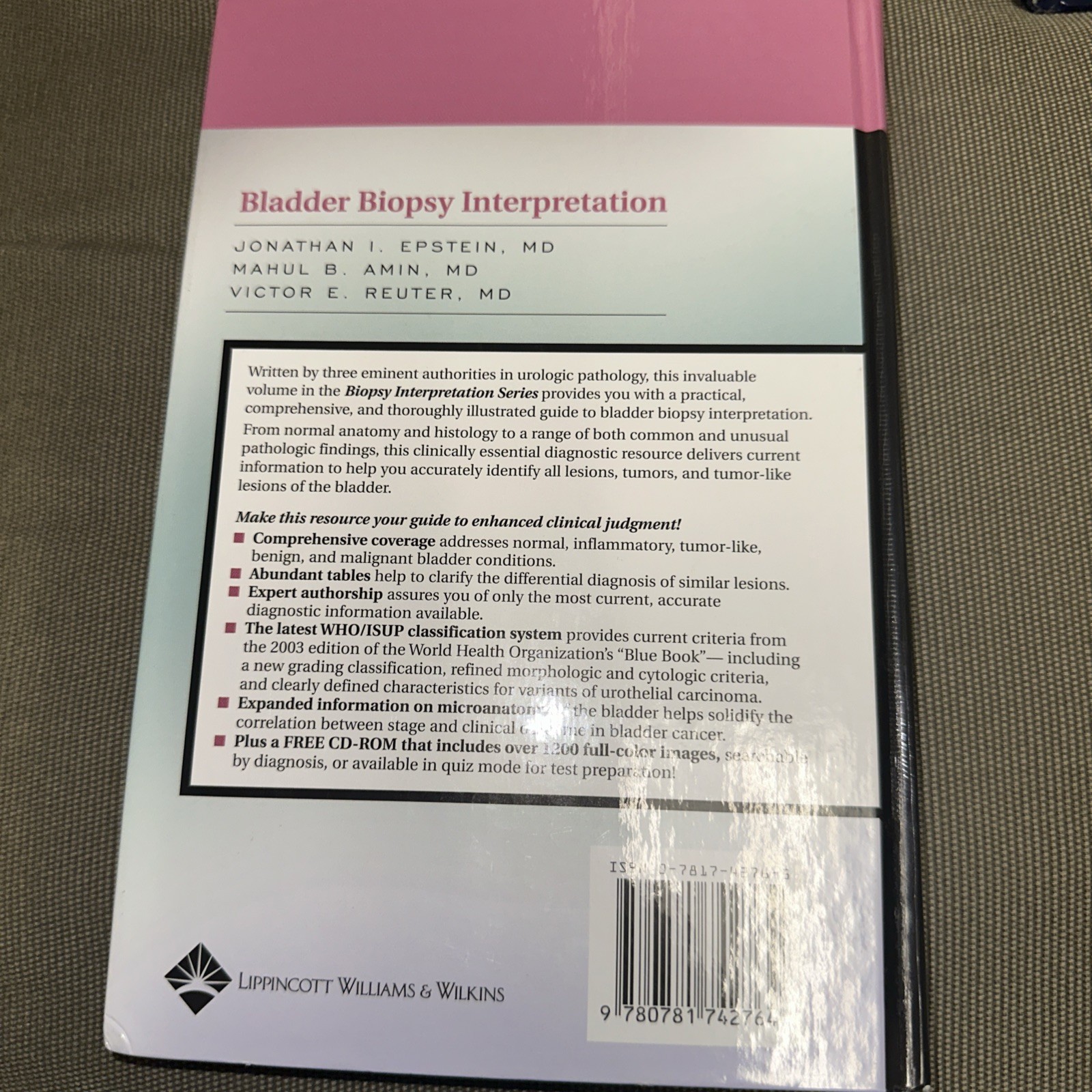 Bladder Biopsy Interpretation Hardcover