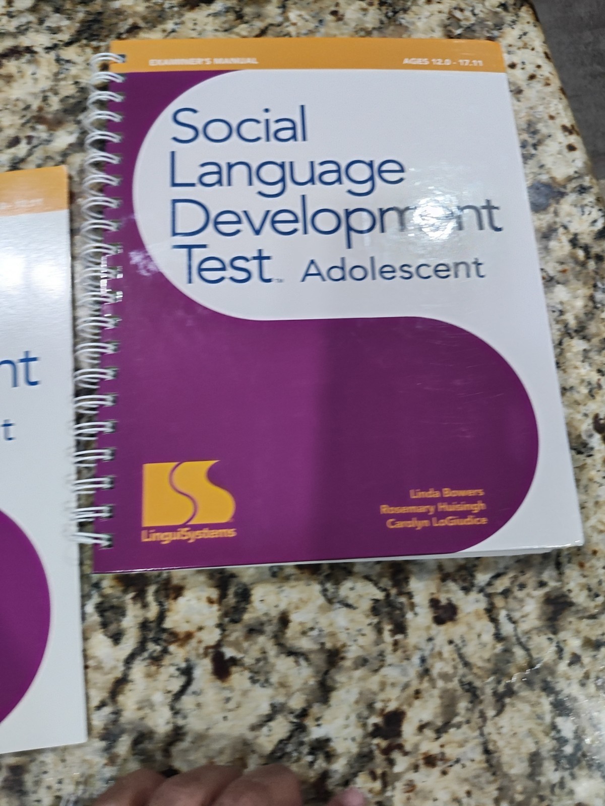 Social Language Development Test-Adolescent
