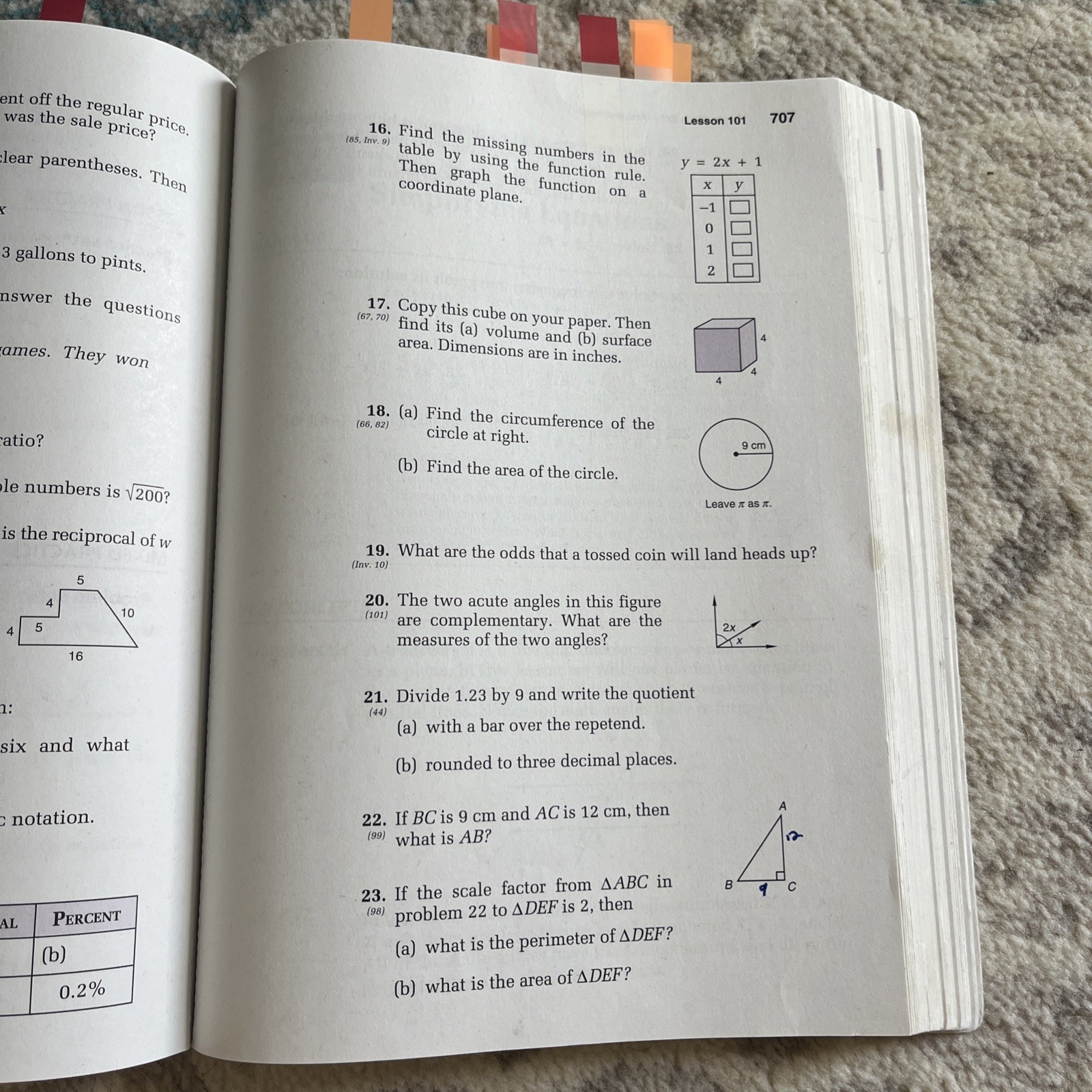 Saxon Math Homeschool 8/7 Student Textbook with Pre-Algebra (2005 Paperback)