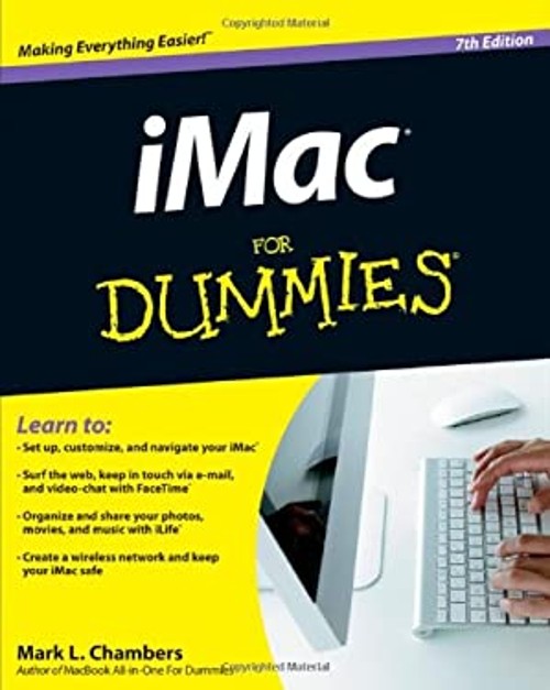 iMac for Dummies Paperback Mark L. Chambers