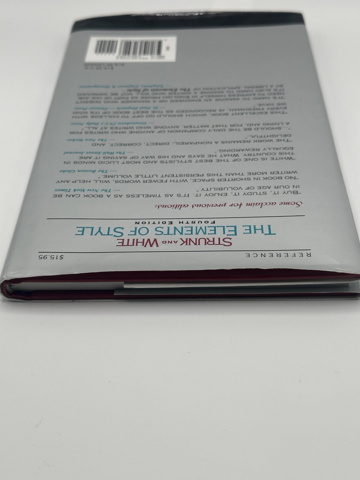 The Elements of Style 4th Edition By William Strunk Jr &E.B.white
