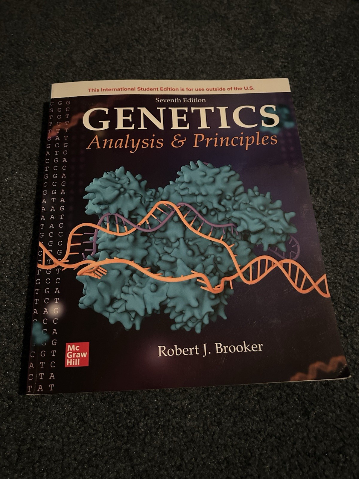 Genetics: Analysis and Principles by Robert J. Brooker (7th edition)