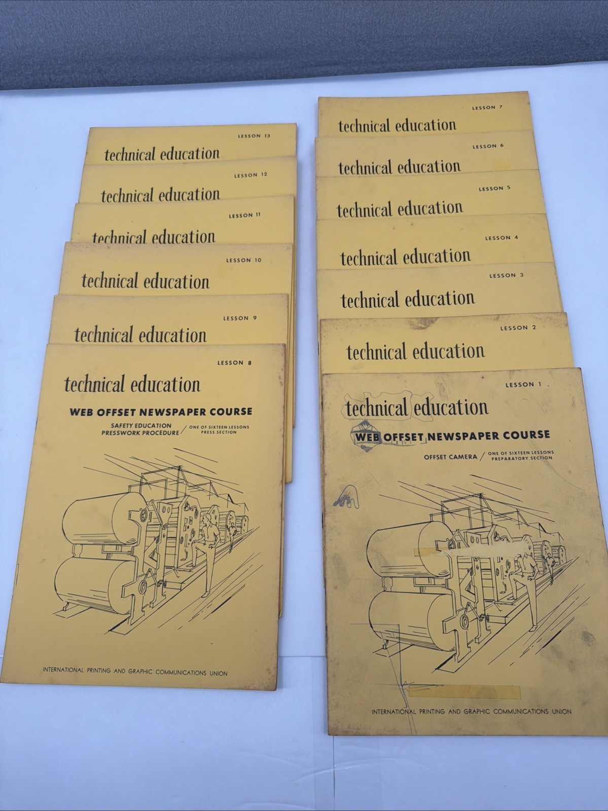 Technical Education Web Offset Newspaper Course By the IPGCU Lessons 1-13