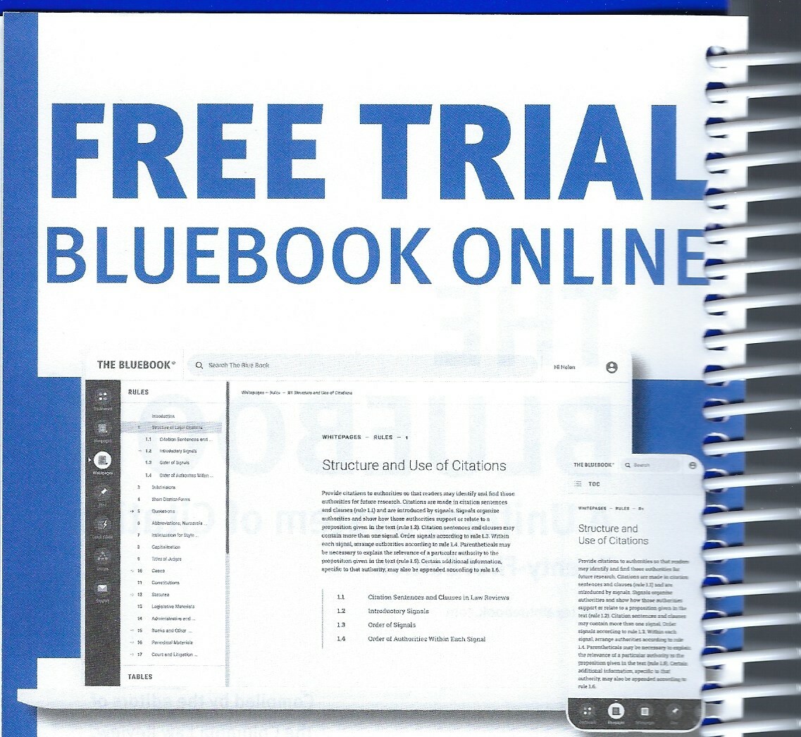 The Bluebook : A Uniform System of Citation, Twenty First Edition – New Edition