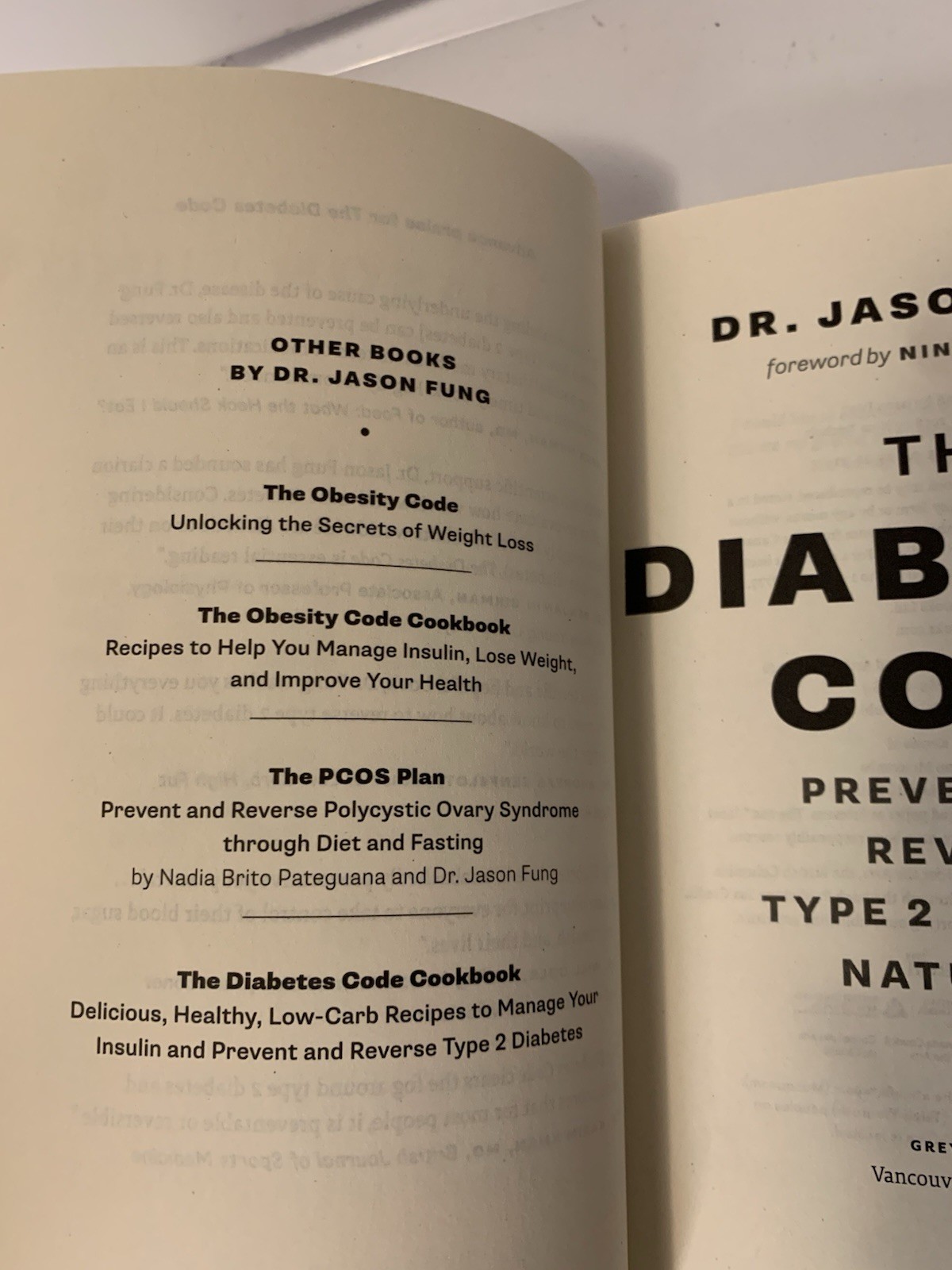 The Diabetes Code: Prevent and Reverse Type 2 Diabetes Naturally by Dr. Jason Fu