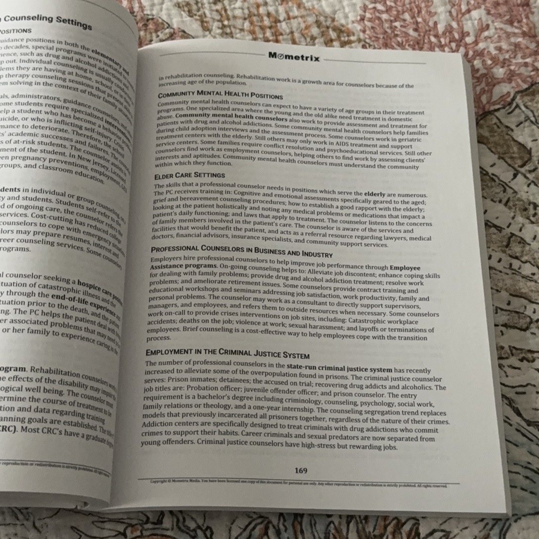Mometrix NCMHCE Secrets Study Guide National Clinical Mental Health Counseling