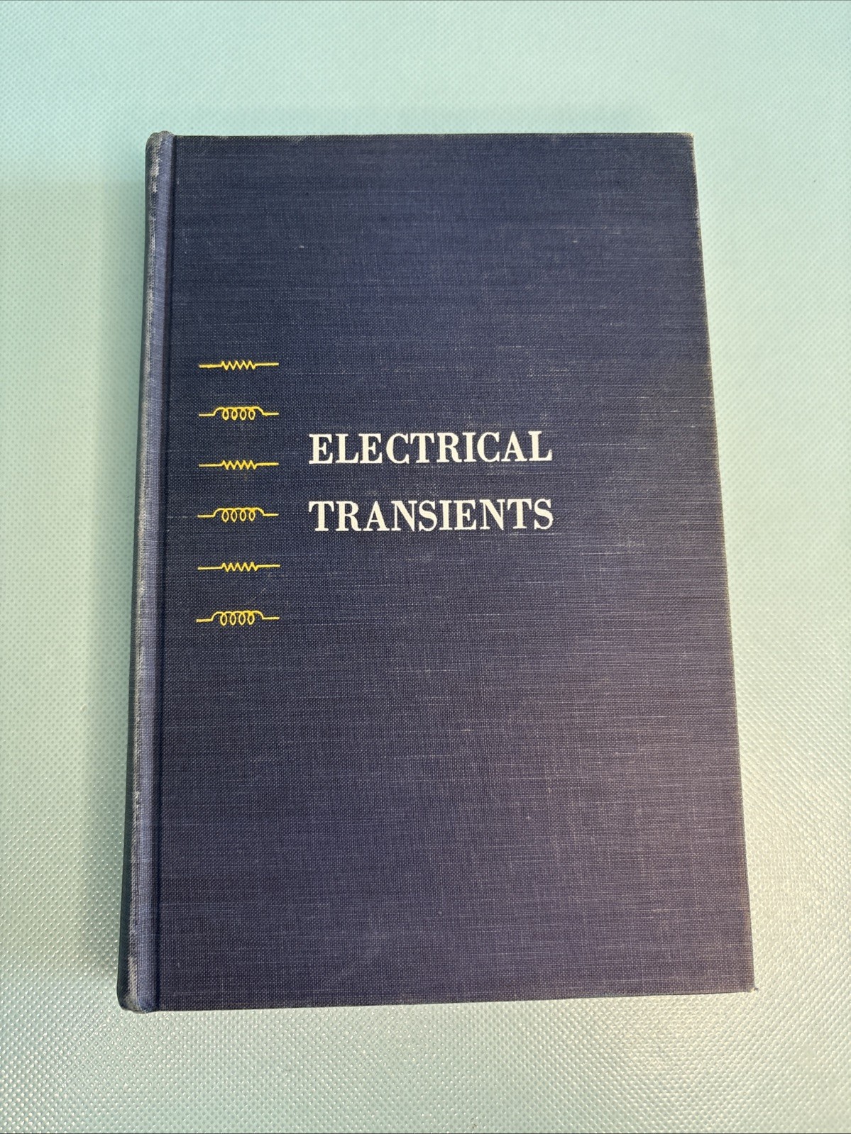 1954 Electrical Transients HC Ware & Towe – Macmillan Company First Printing