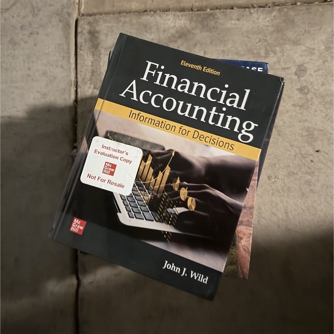 McGraw Hill Financial Accounting Instructor’s Evaluation Copy Hardcover