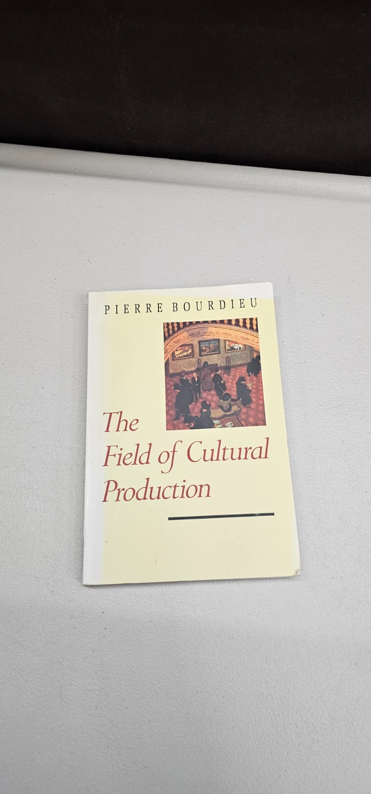 The Field of Cultural Production by Bourdieu