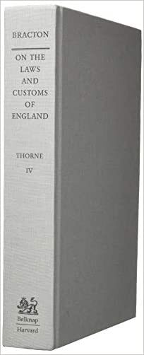 On the Laws and Customs of England – 9780674968202