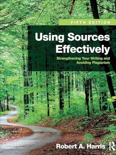 Using Sources Effectively – Paperback, by Harris Robert A. – Acceptable