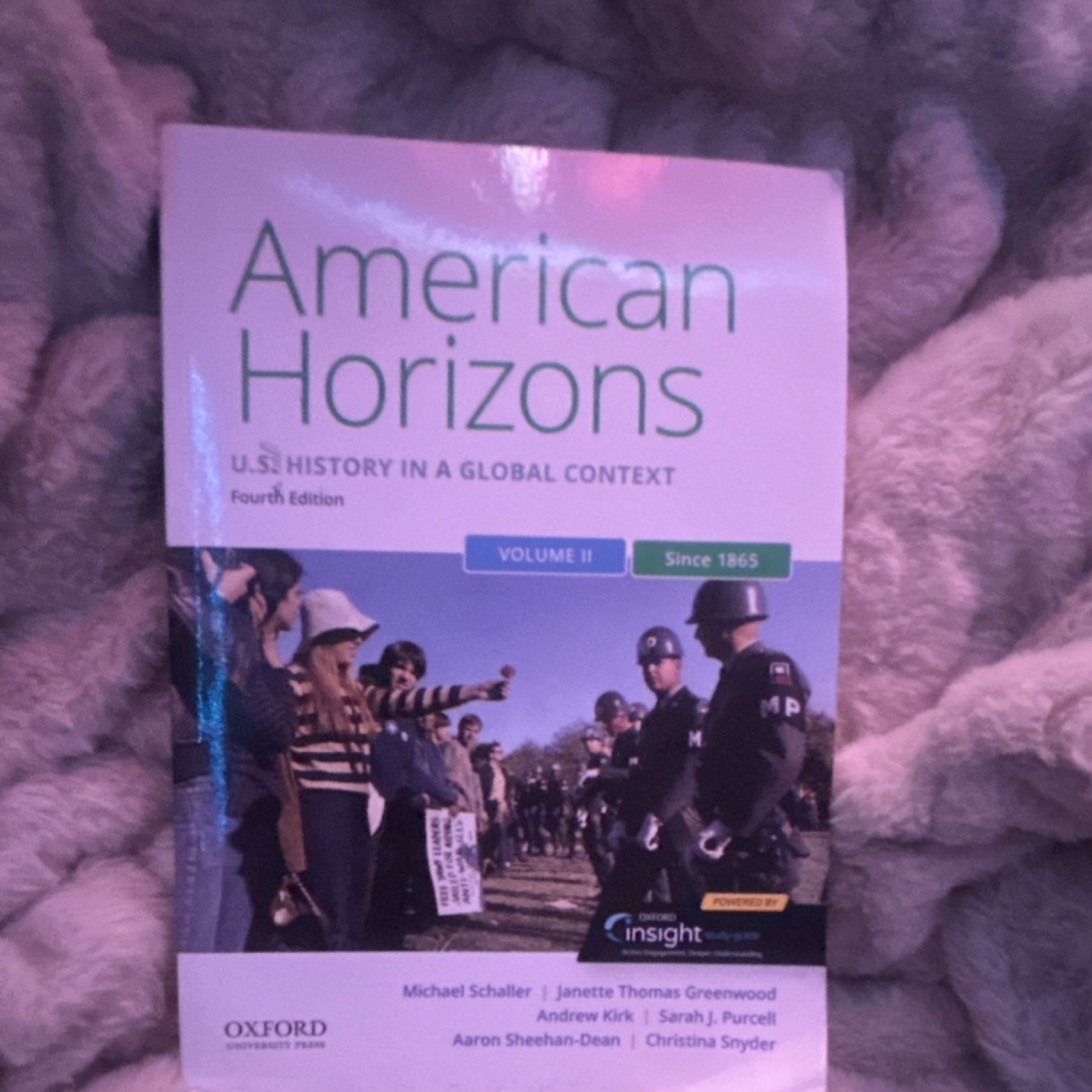 American Horizons Fourth Edition by Schaller et al. Oxford Paperback 2022