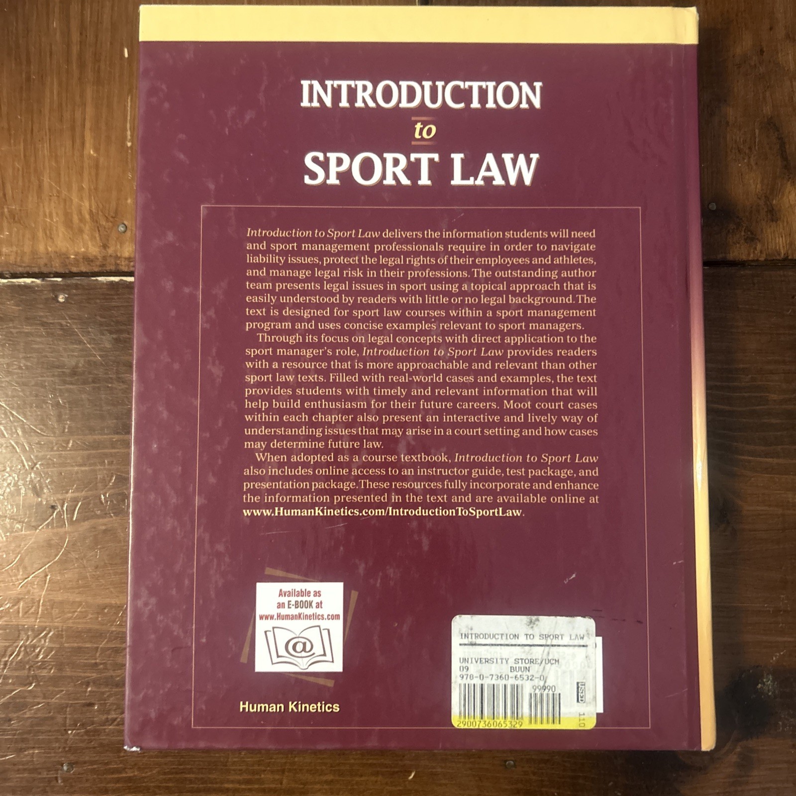 Introduction to Sport Law by Paul Anderson, Daniel P. Connaughton, Thomas Baker