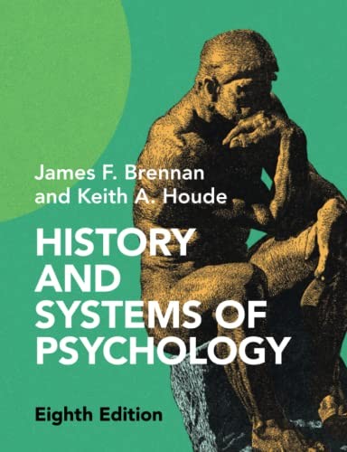 History and Systems of Psychology, Brennan, James F.