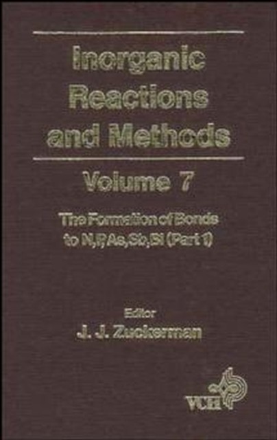 Zuckerman – Inorganic Reactions Methods V 7 – New hardback or cased – X555z
