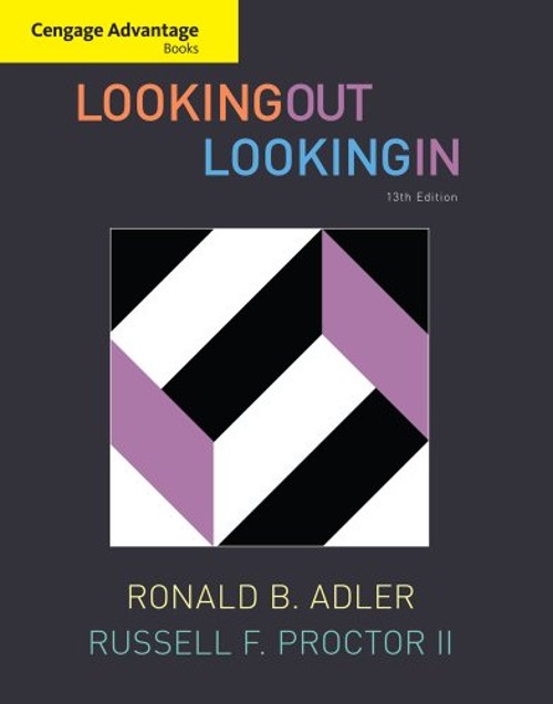 Looking Out, Looking In Paperback Russell F., II, Adler, Ronald P