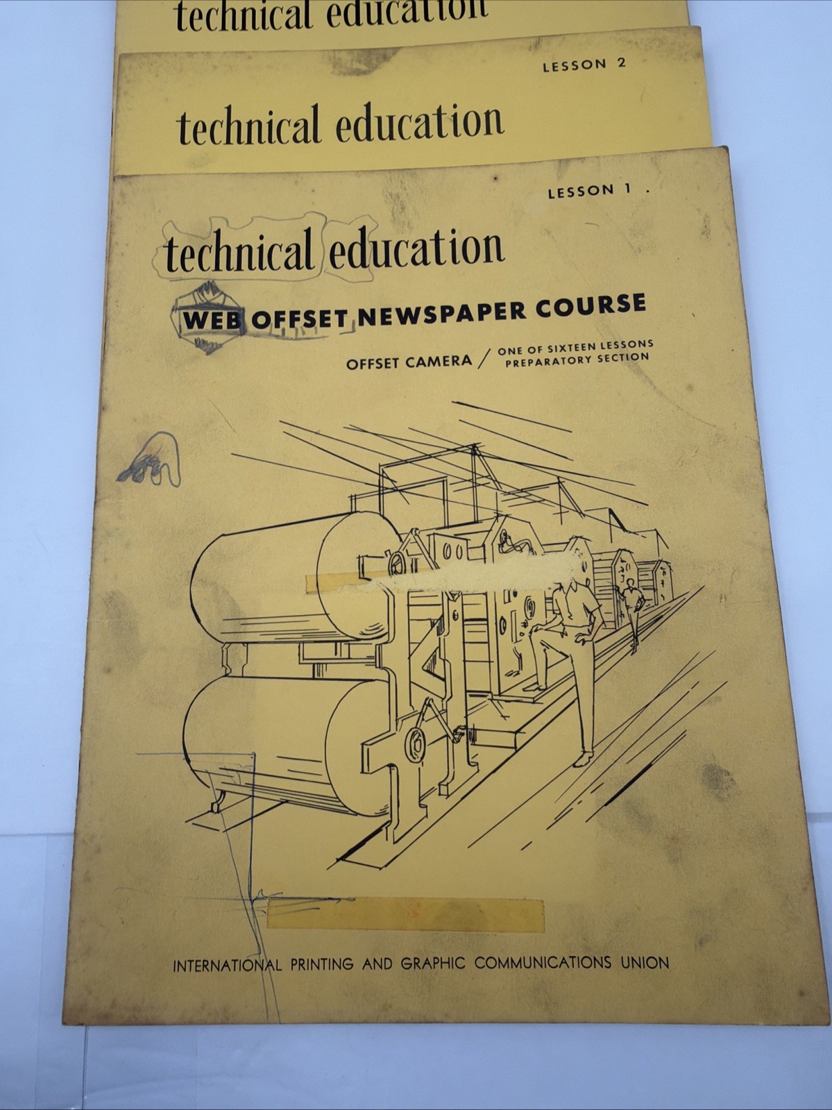 Technical Education Web Offset Newspaper Course By the IPGCU Lessons 1-13