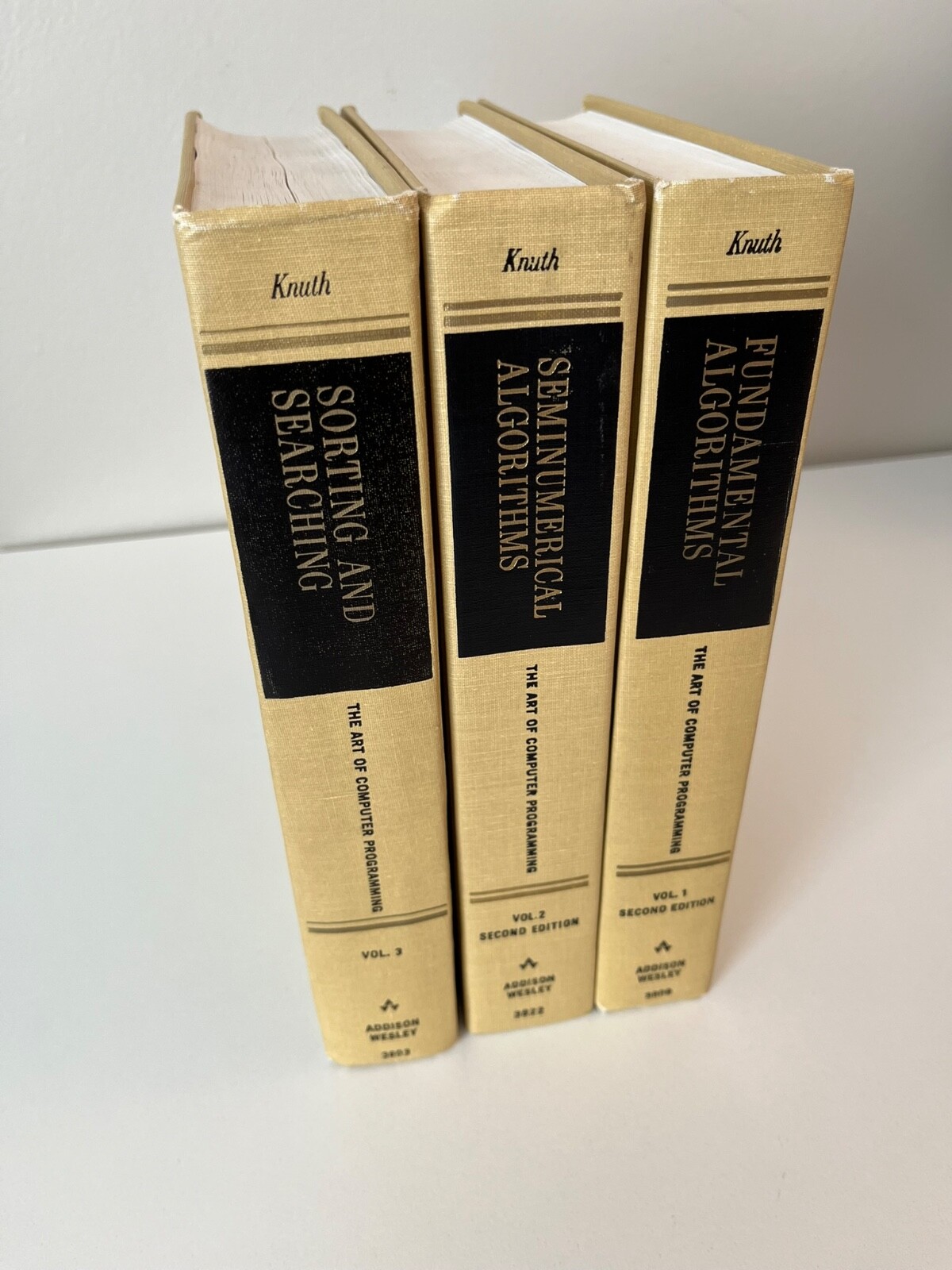 The Art of Computer Programming (2nd Edition) Vol 1-3 by Donald E. Knuth