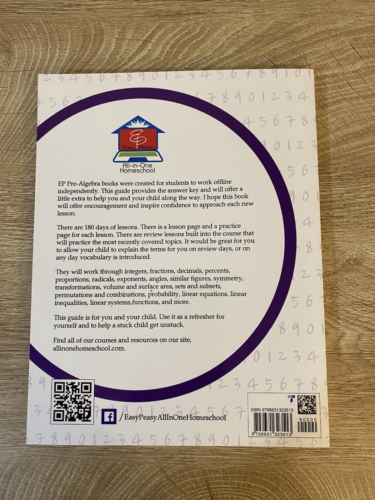 EP Math Pre-Algebra Parent’s Guide: Part…, Giles, Lee