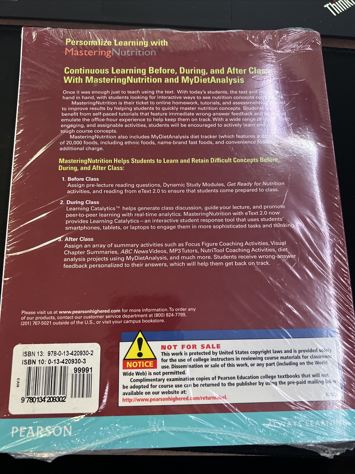 Nutrition and You by Joan Salge Blake (Soft Cover) Instructor Version A7