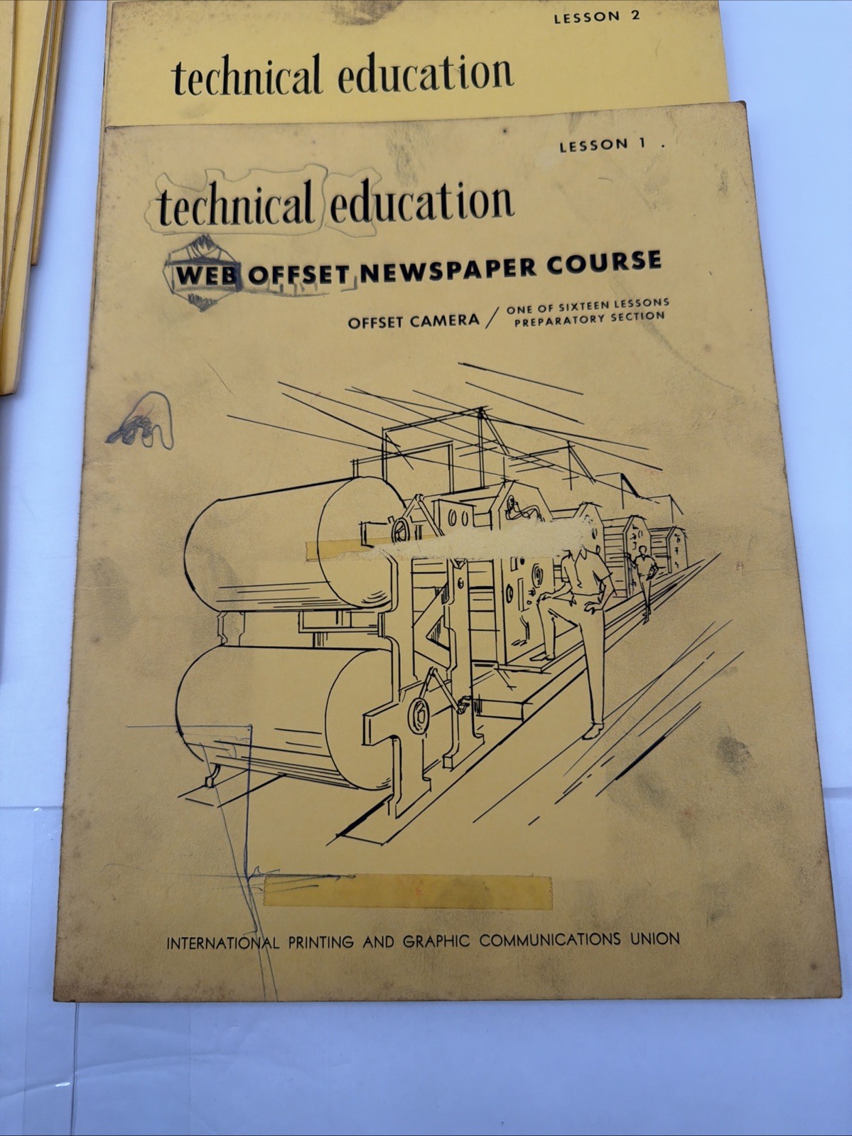 Technical Education Web Offset Newspaper Course By the IPGCU Lessons 1-13