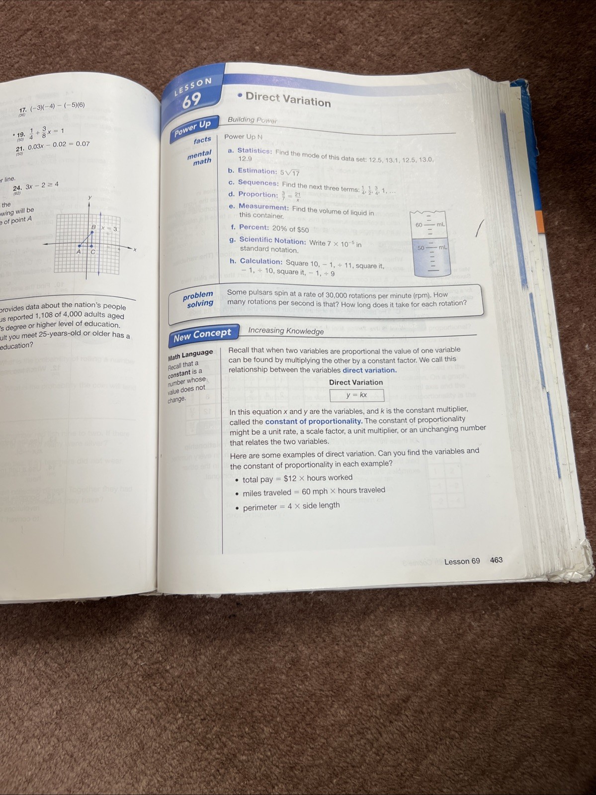 Saxon Math Course 3 Student Edition Hardcover by Stephen Hake ISBN 1-5914-1884-4
