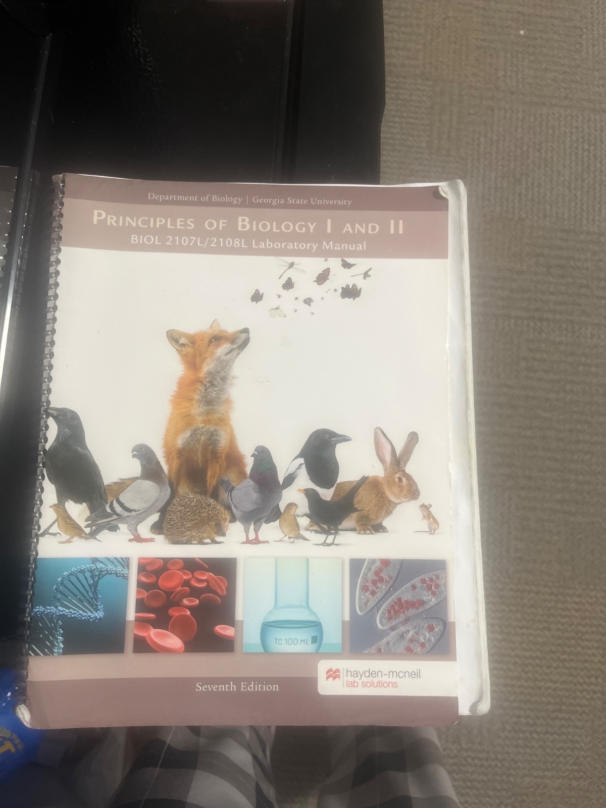 principles of biology l and ll labatory manual