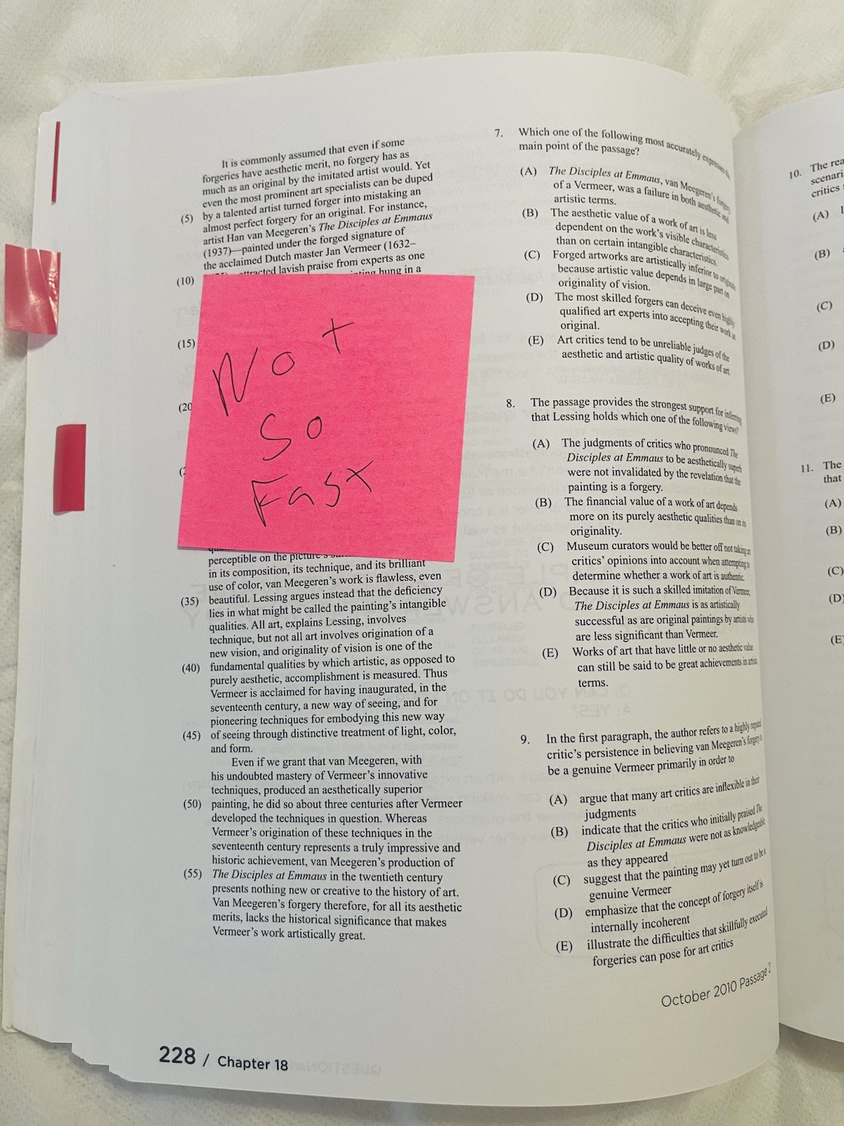 Blueprint for LSAT Reading Comprehension by Jodi Teti and Blueprint LSAT