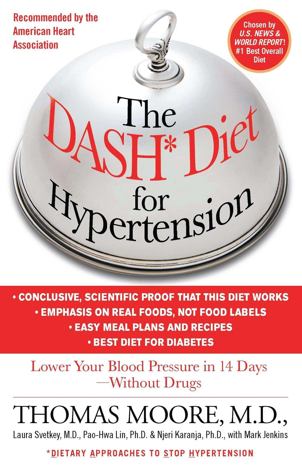 The DASH Diet for Hypertension – paperback Moore, Thomas J.|Jenkins, Mark