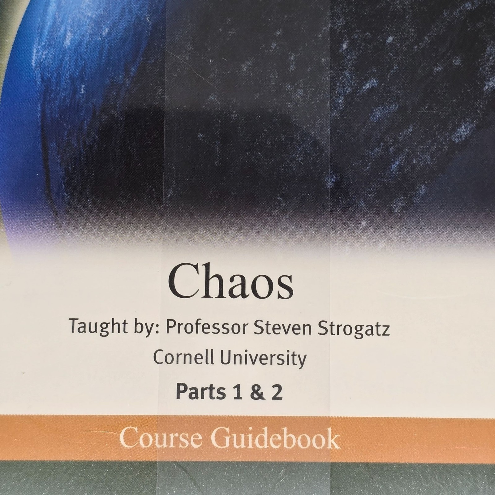 The Great Courses Chaos Science & Mathematics DVD Course Guidebook Parts 1 & 2