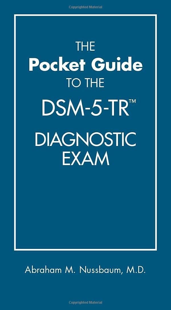 The Pocket Guide to the DSM-5-TR (TM) Diagnostic Exam Paperback USA STOCK