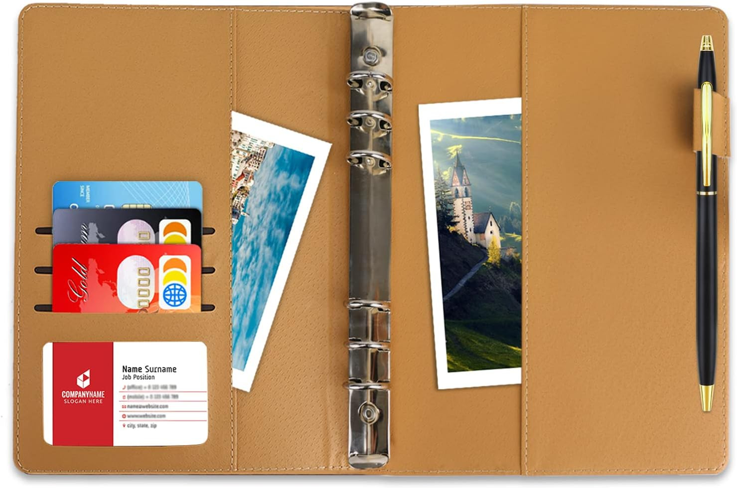 Password Book with Alphabetical Tabs & Lock, 302 Pages Leatherette Hardcover Int