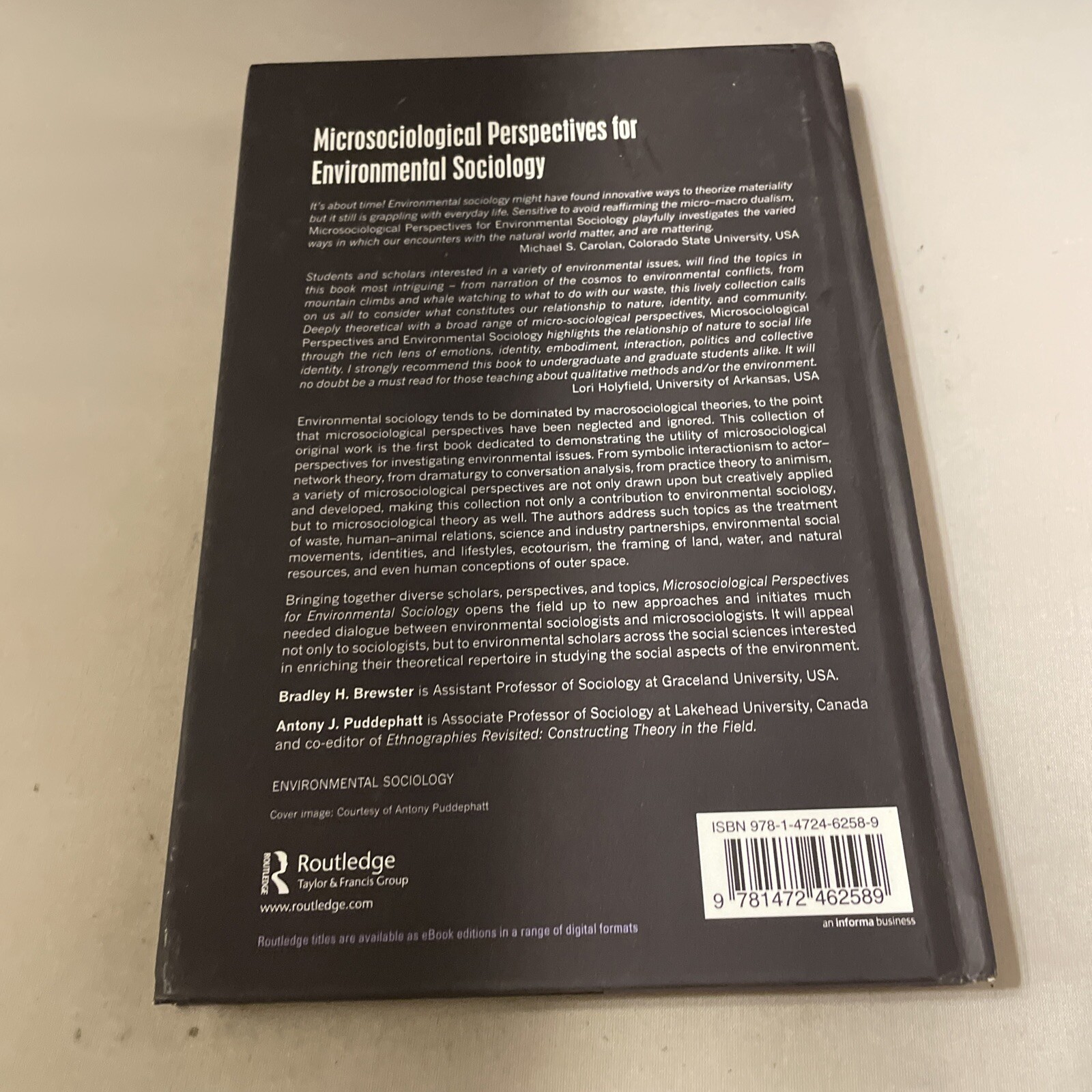 Microsociological Perspectives For Environmental Sociology Book