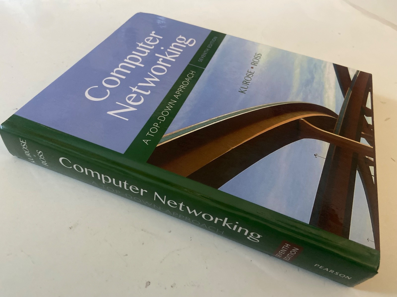 Computer Networking: A Top-Down Approach 7th Seventh Ed. Hardcover VG w/ CODE