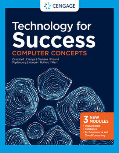 Technology for Success: Computer Concepts (MindTap Course List) – GOOD