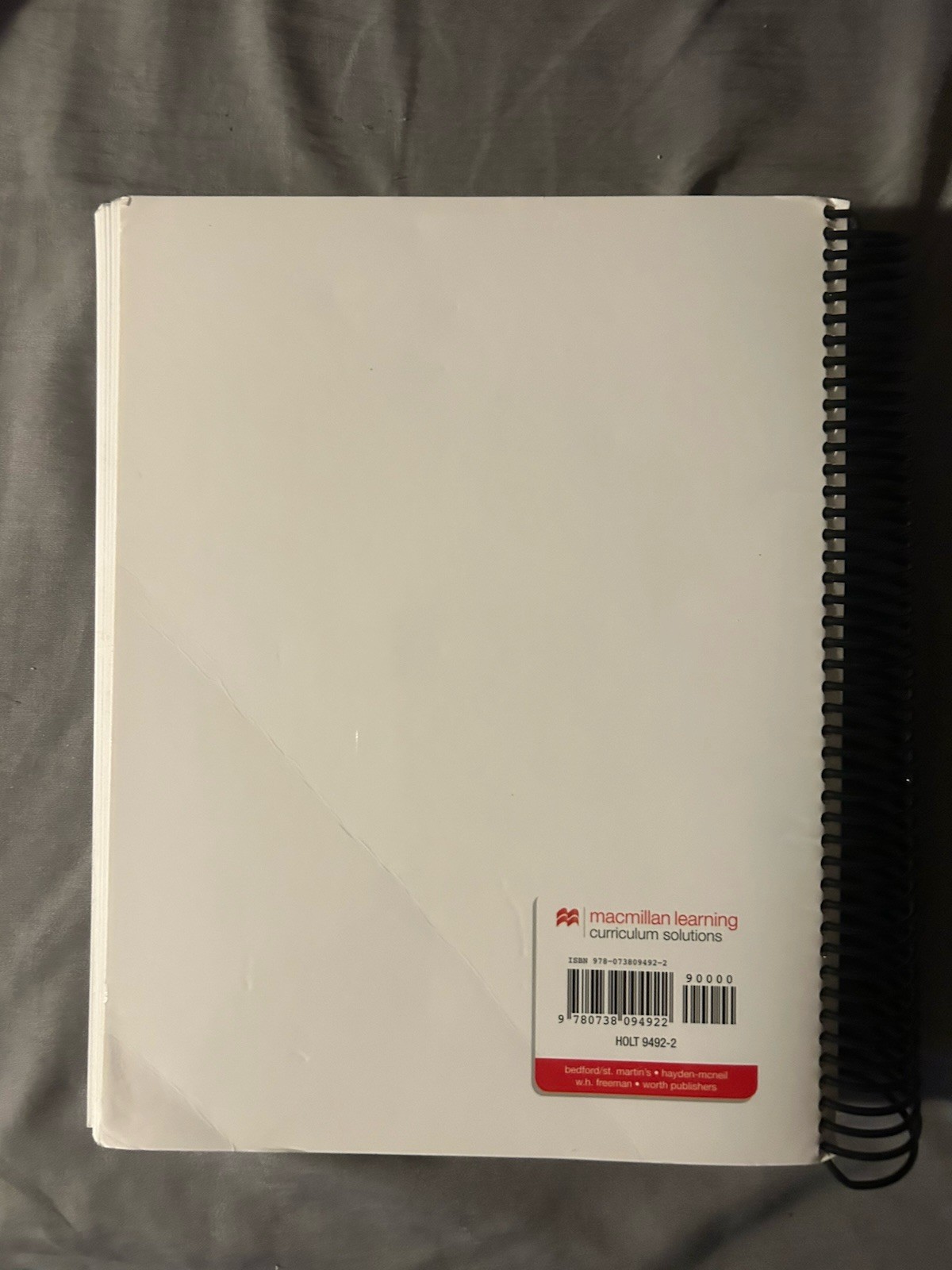 Macmillan Principles of Economics Seventh Ed Jeff Holt Spiral Bound Study Guide