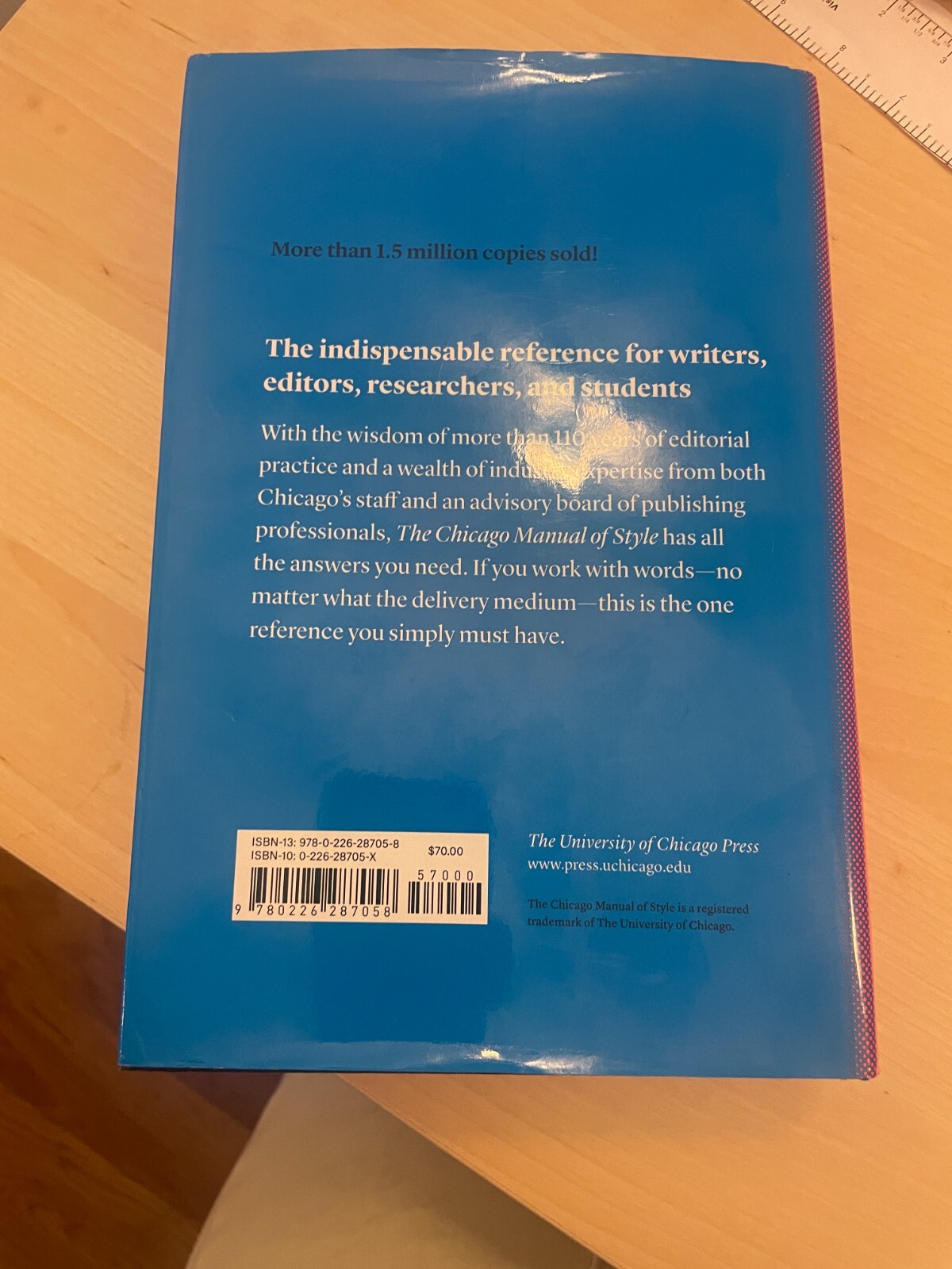 Chicago Manual of Style, 17th Edition | Hardcover | Like New