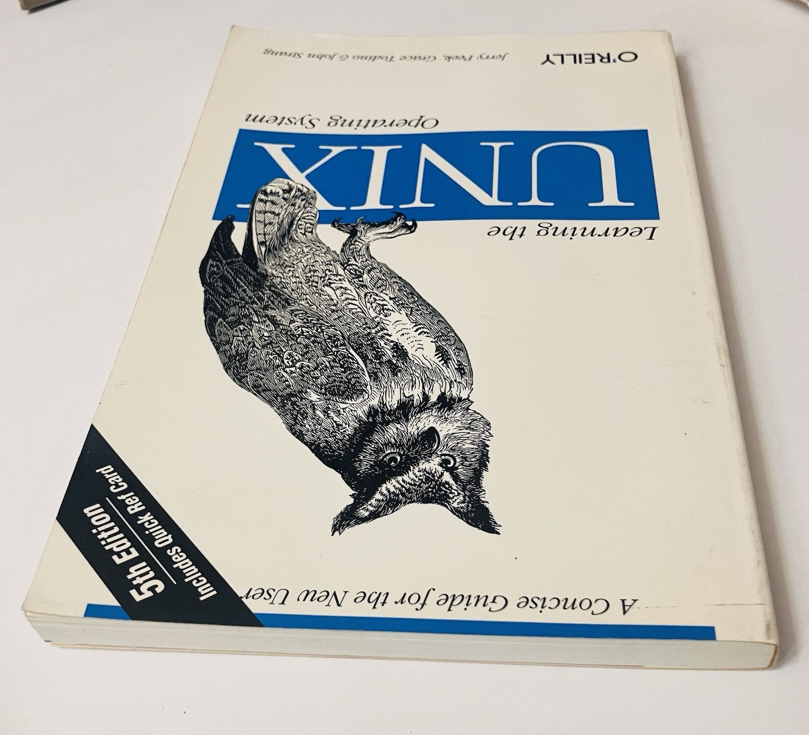 Learning the Unix Operating System 5th Ed O’Reilly Peek Todino Strang PB 2002 VG