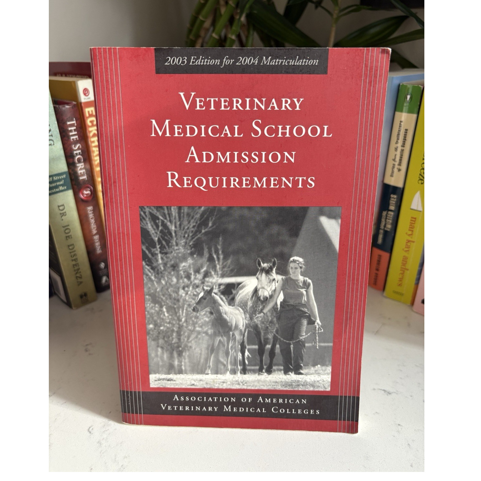 Veterinary Medical School Admission Requirements 2003 Paperback AAVMC