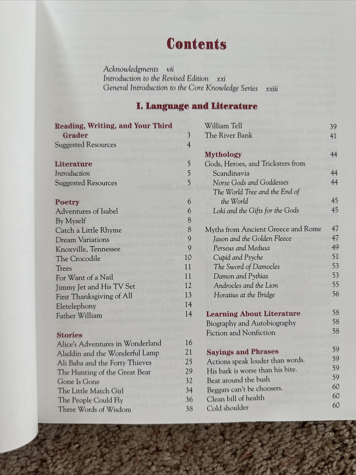 The Core Knowledge Ser.: What Your Third Grader Needs to Know (Revised Edition)
