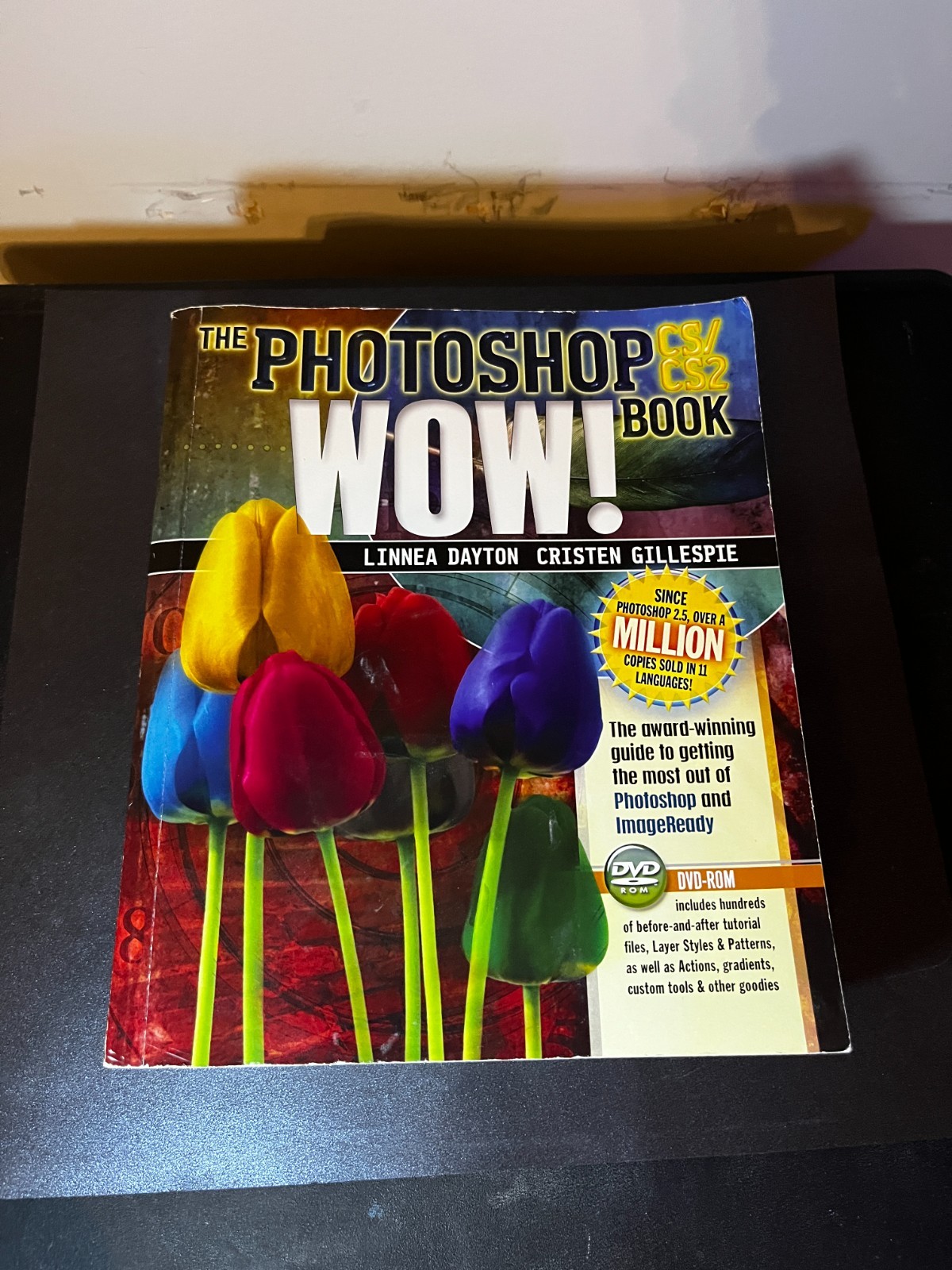 Photoshop CS / CS2 Wow! Book by Dayton, Linnea , LARGE PB (No DVD Included)
