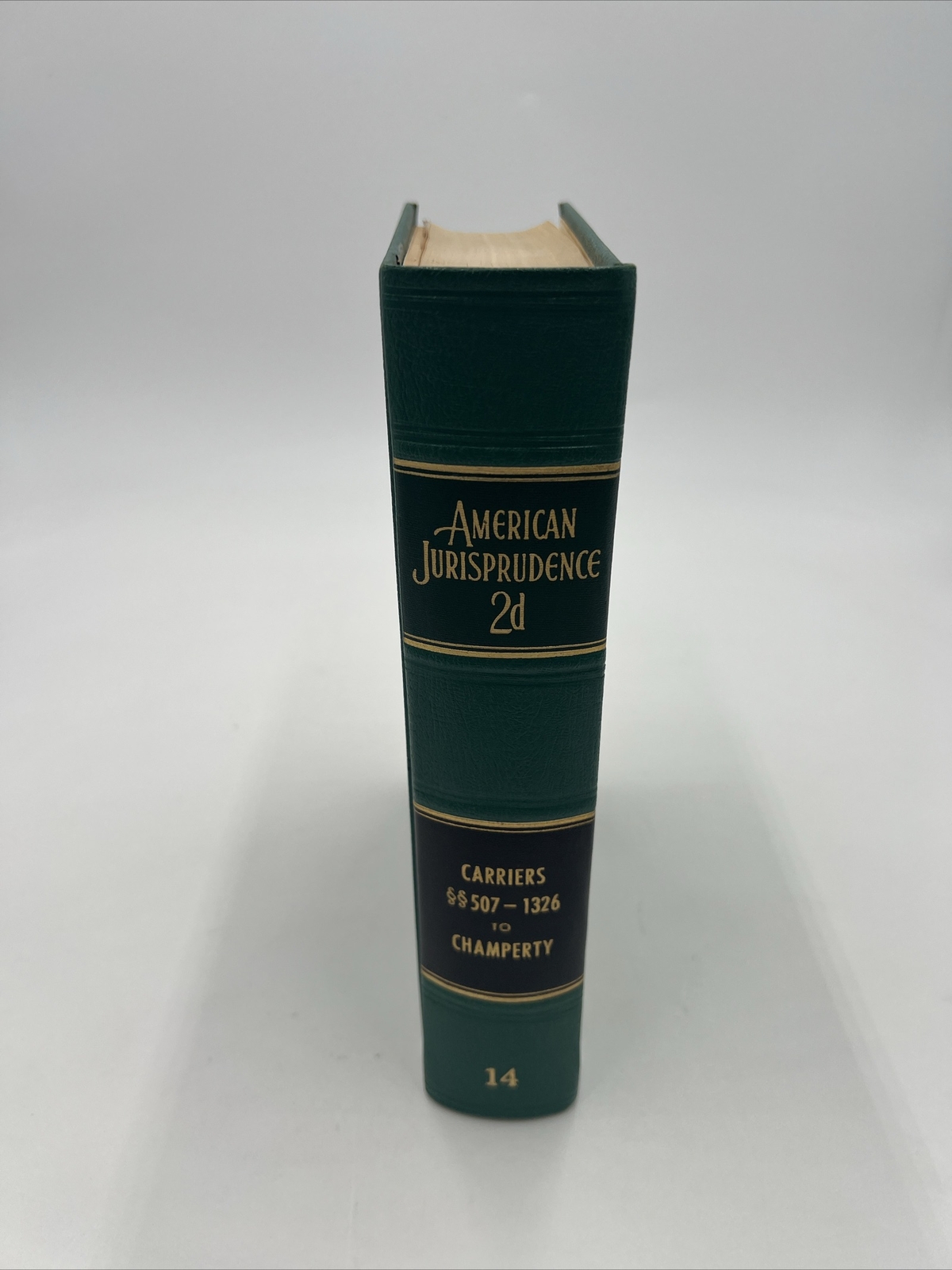 American Jurisprudence 2d State and Federal Vol 14 Carriers To Champert W Sup