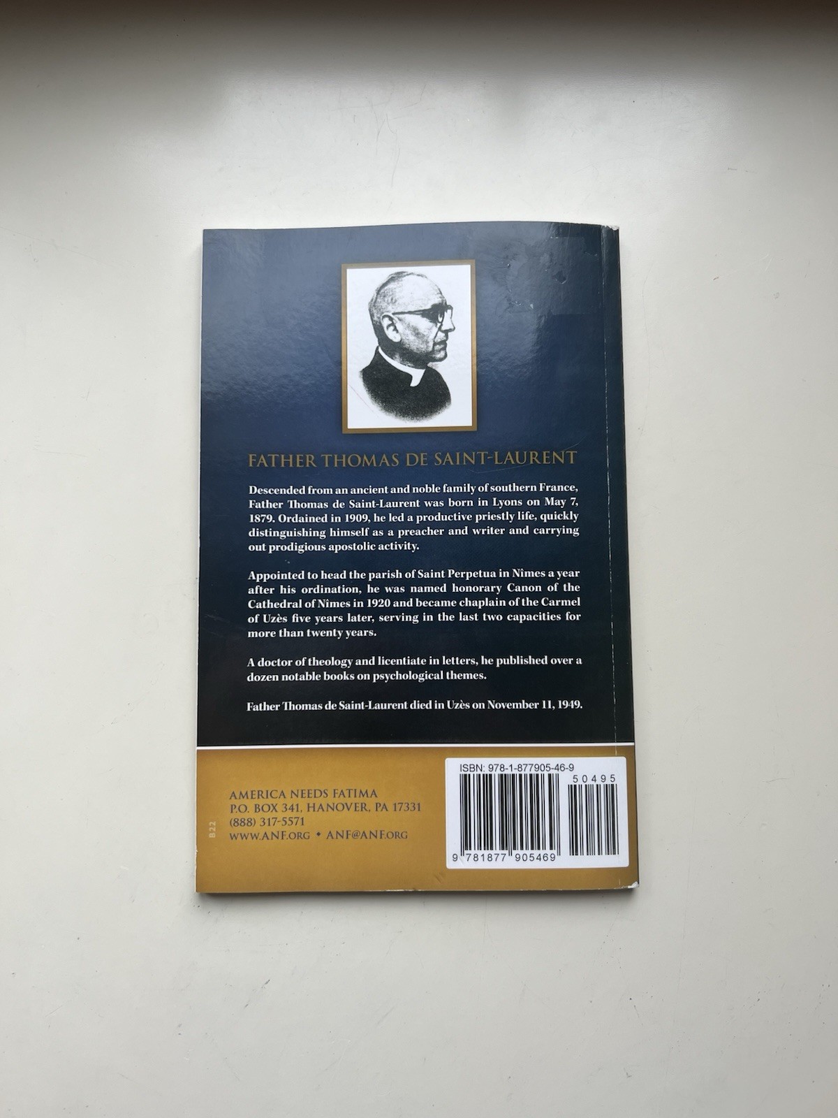 The Book of Confidence Father Thomas De Saint-Laurent Paperback