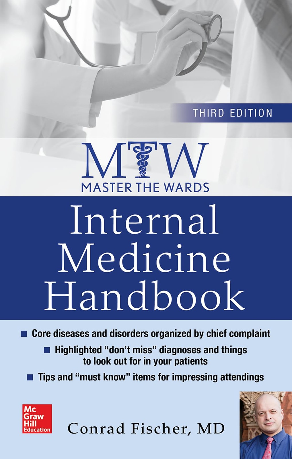 Master the Wards: Internal Medicine Handbook, Third Edition – paperback Fisc…