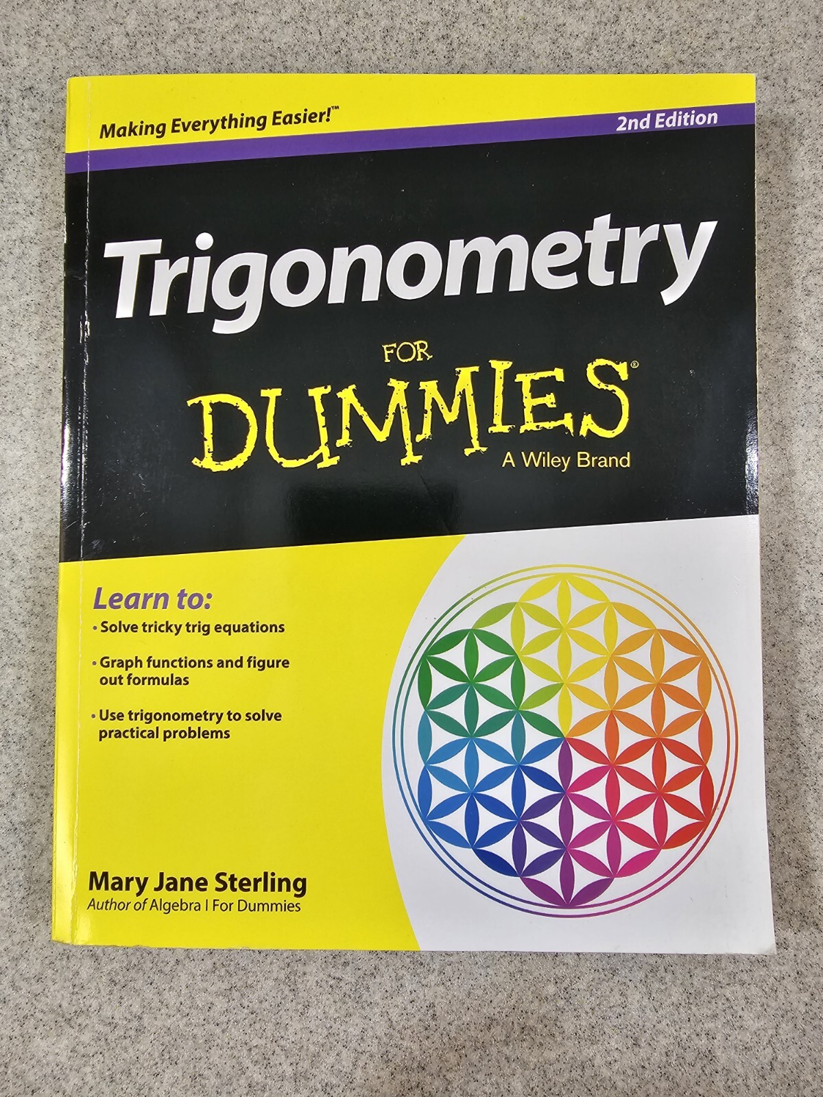 Trigonometry for Dummies by Mary Jane Sterling (2014, Trade Paperback)