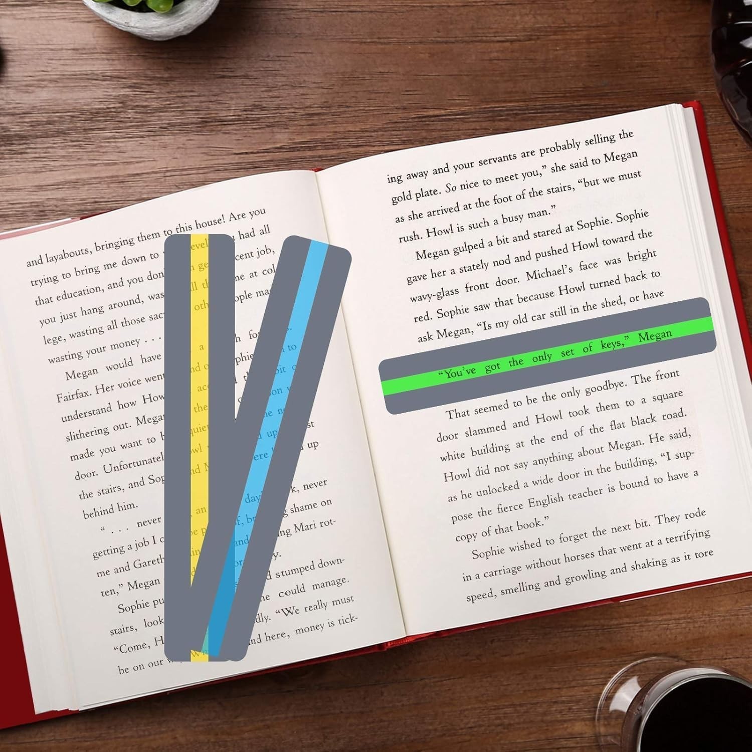 Teacher Supply Highlighter Strips 96 Pack
